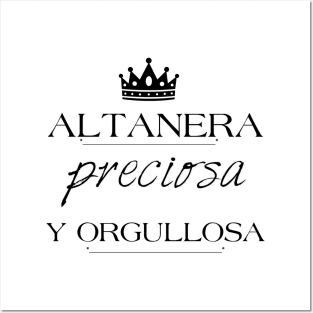 Altanera preciosa y orgullosa Posters and Art